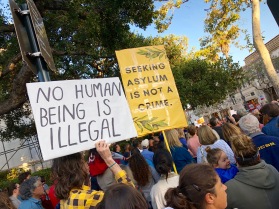 Over 400 people attended the Where Are the Children community gathering supporting Keep Families Together in Santa Barbara California on Wednesday June 20th, 2018.